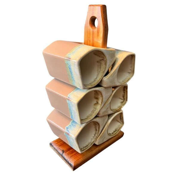 Vintage Rodolfo Padilla Mid Century Mug Tree - Picture 1 of 11